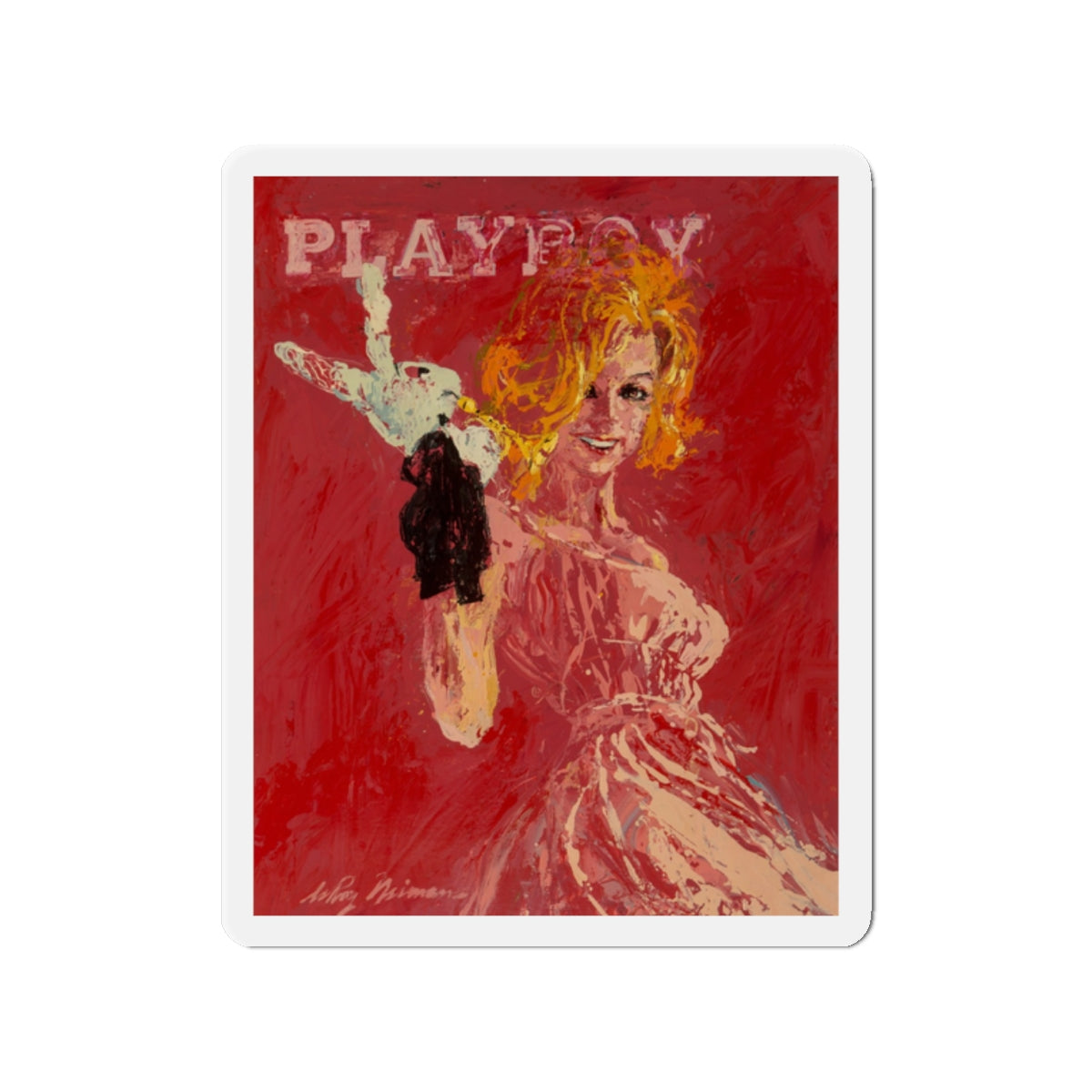 Ann-Margret, Playboy, 1965 (Magazine Illustration) Refrigerator Magnet-2" x 2"-The Sticker Space