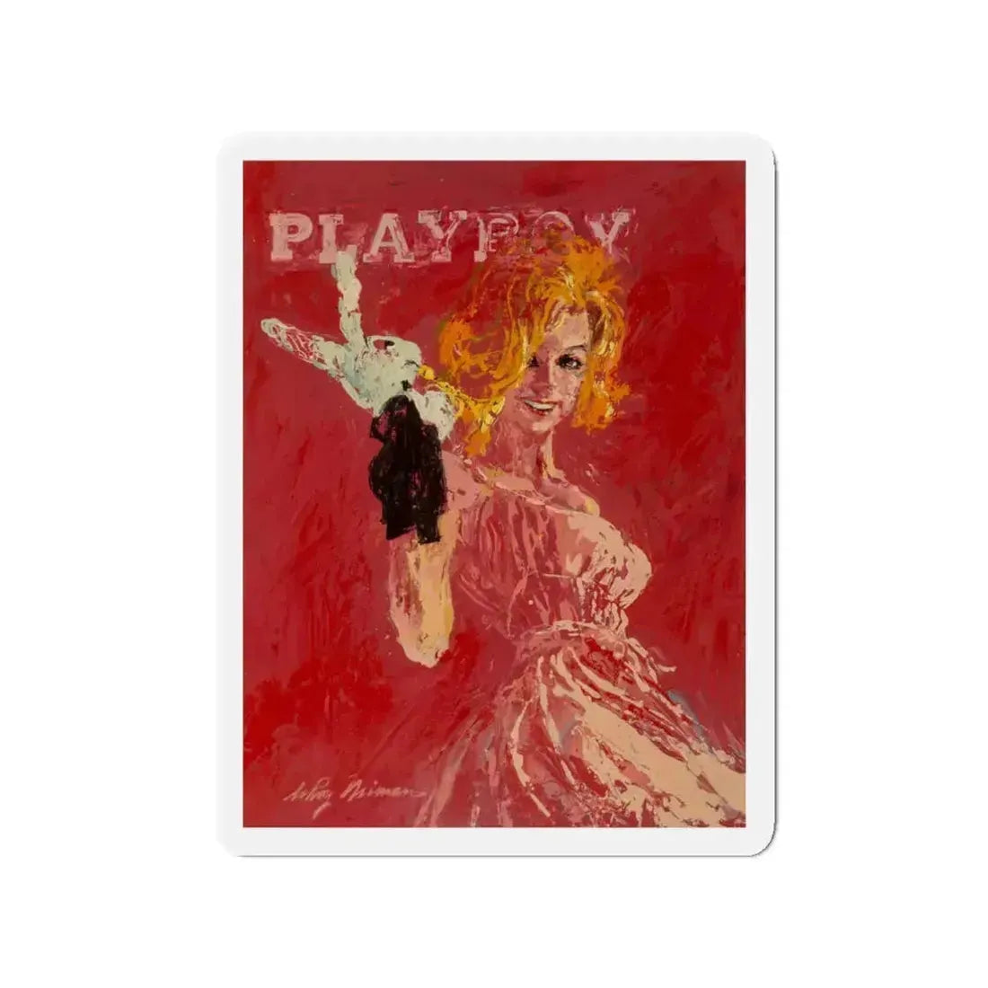 Ann-Margret, Playboy, 1965 (Magazine Illustration) Refrigerator Magnet 3 Inch - The Sticker Space