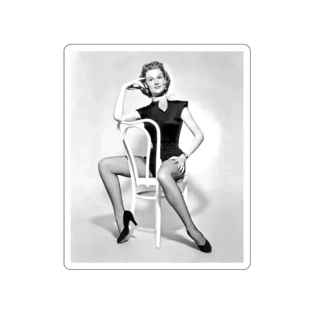 Ann Robinson #07 (Vintage Female Icon) STICKER Vinyl Die-Cut Decal White Die-Cut 5 Inch - The Sticker Space