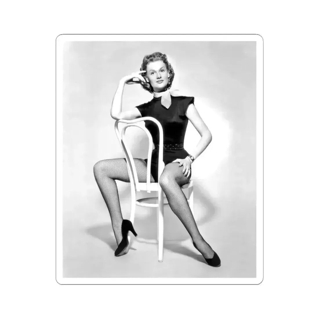 Ann Robinson #07 (Vintage Female Icon) STICKER Vinyl Kiss-Cut Decal 3 Inch White - The Sticker Space