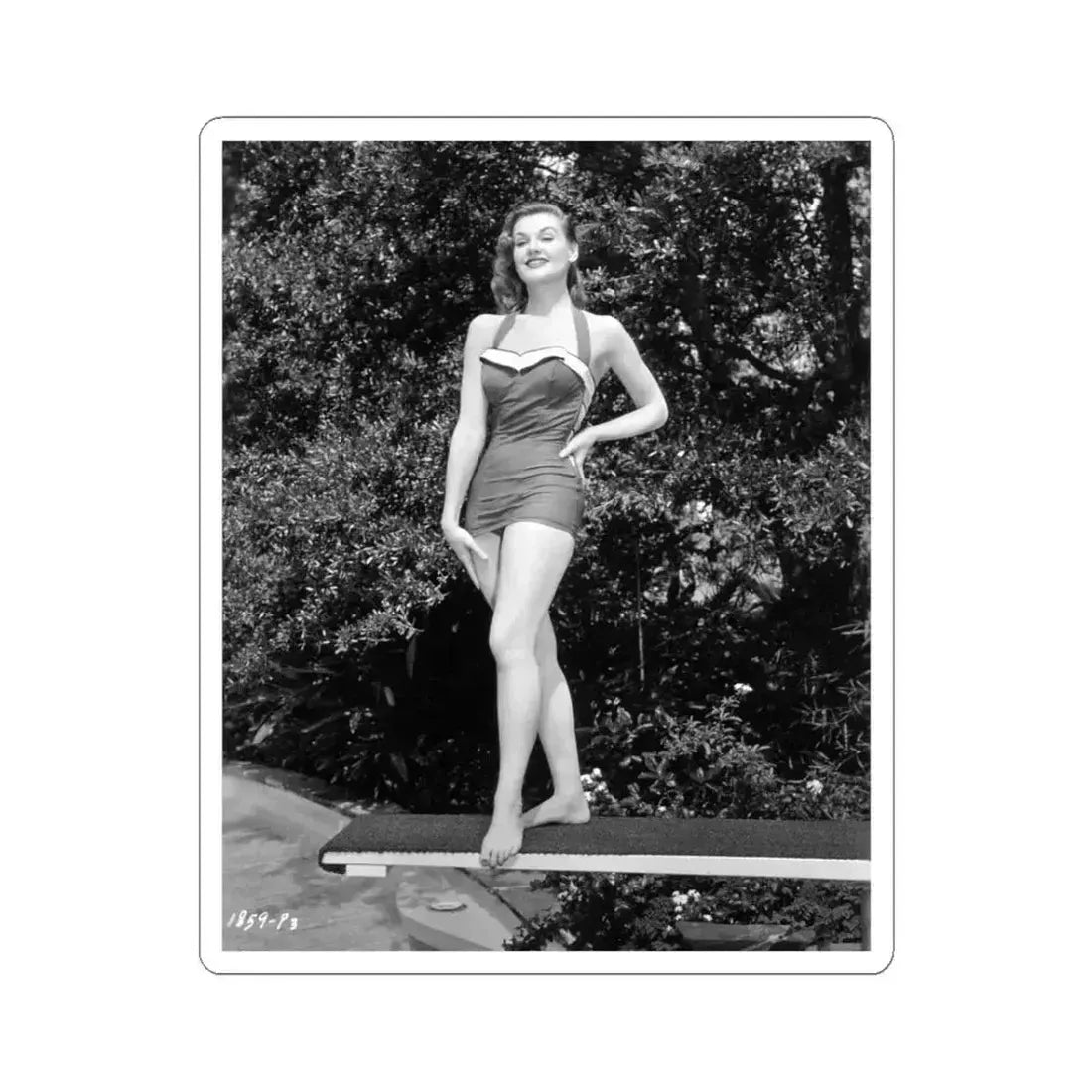 Ann Robinson #08 (Vintage Female Icon) STICKER Vinyl Kiss-Cut Decal 3 Inch White - The Sticker Space