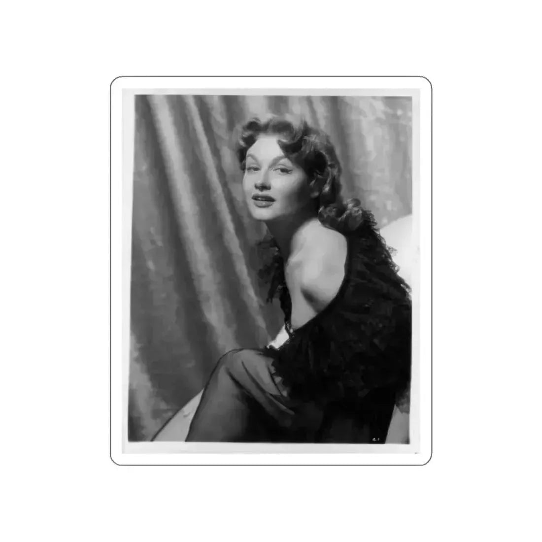 Ann Robinson #10 (Vintage Female Icon) STICKER Vinyl Die-Cut Decal White Die-Cut 3 Inch - The Sticker Space