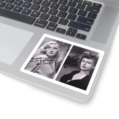 Ann Savage #30 (Vintage Female Icon) STICKER Vinyl Kiss-Cut Decal - The Sticker Space