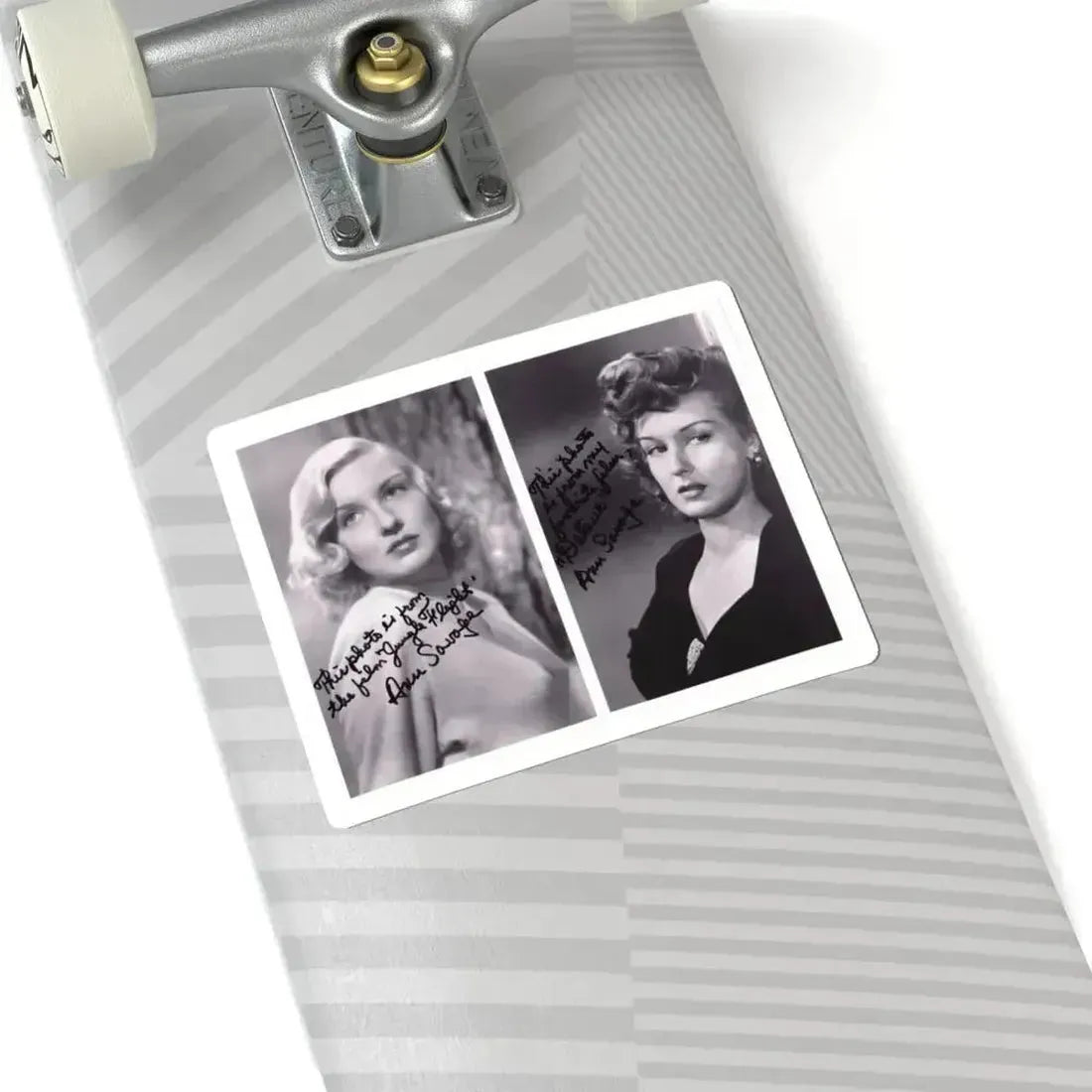 Ann Savage #30 (Vintage Female Icon) STICKER Vinyl Kiss-Cut Decal - The Sticker Space