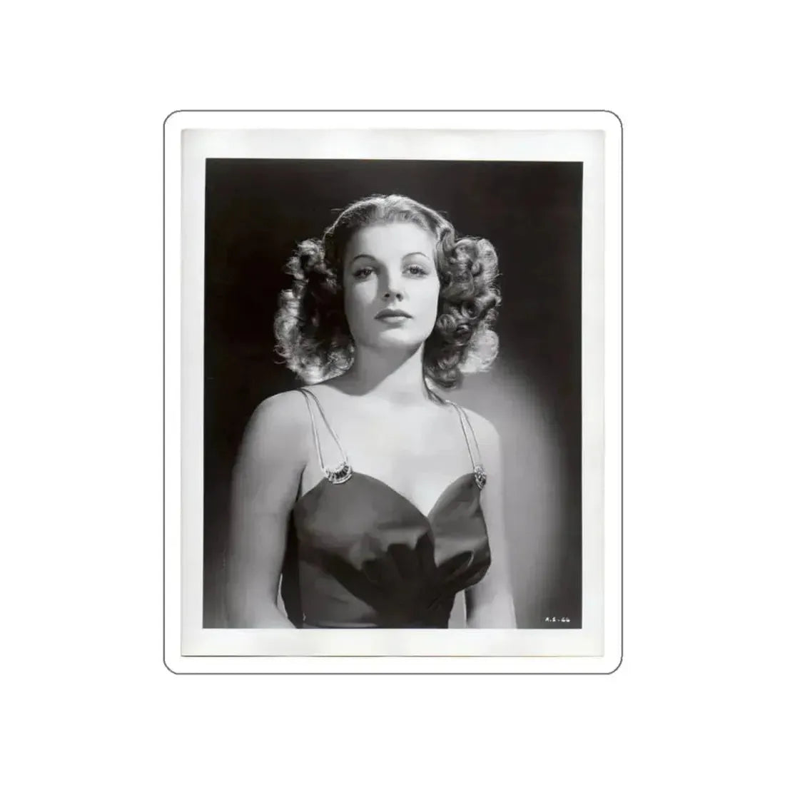 Ann Sheridan #183 (Vintage Female Icon) STICKER Vinyl Die-Cut Decal White Die-Cut 6 Inch - The Sticker Space