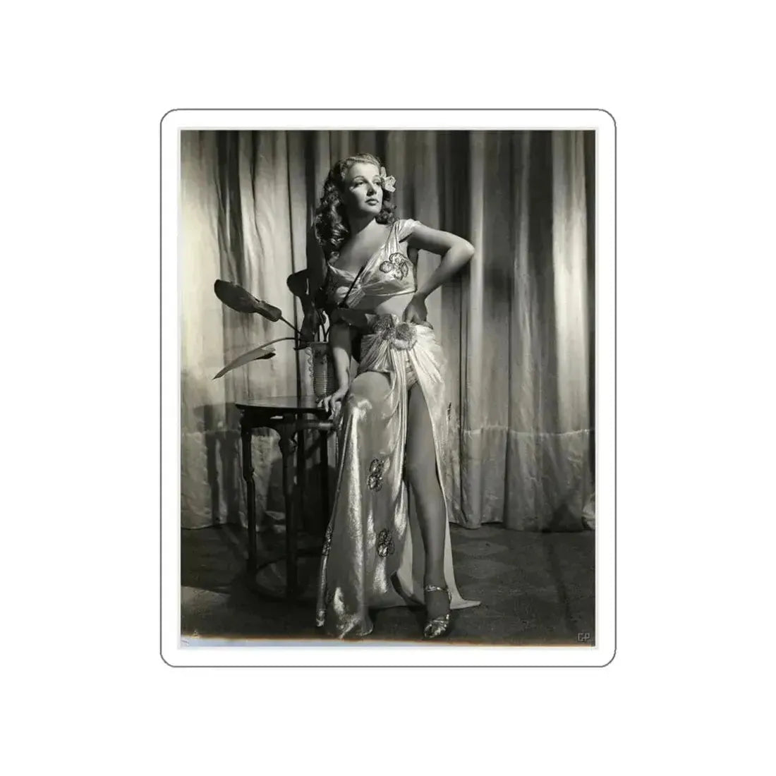 Ann Sheridan #190 (Vintage Female Icon) STICKER Vinyl Die-Cut Decal White Die-Cut 3 Inch - The Sticker Space