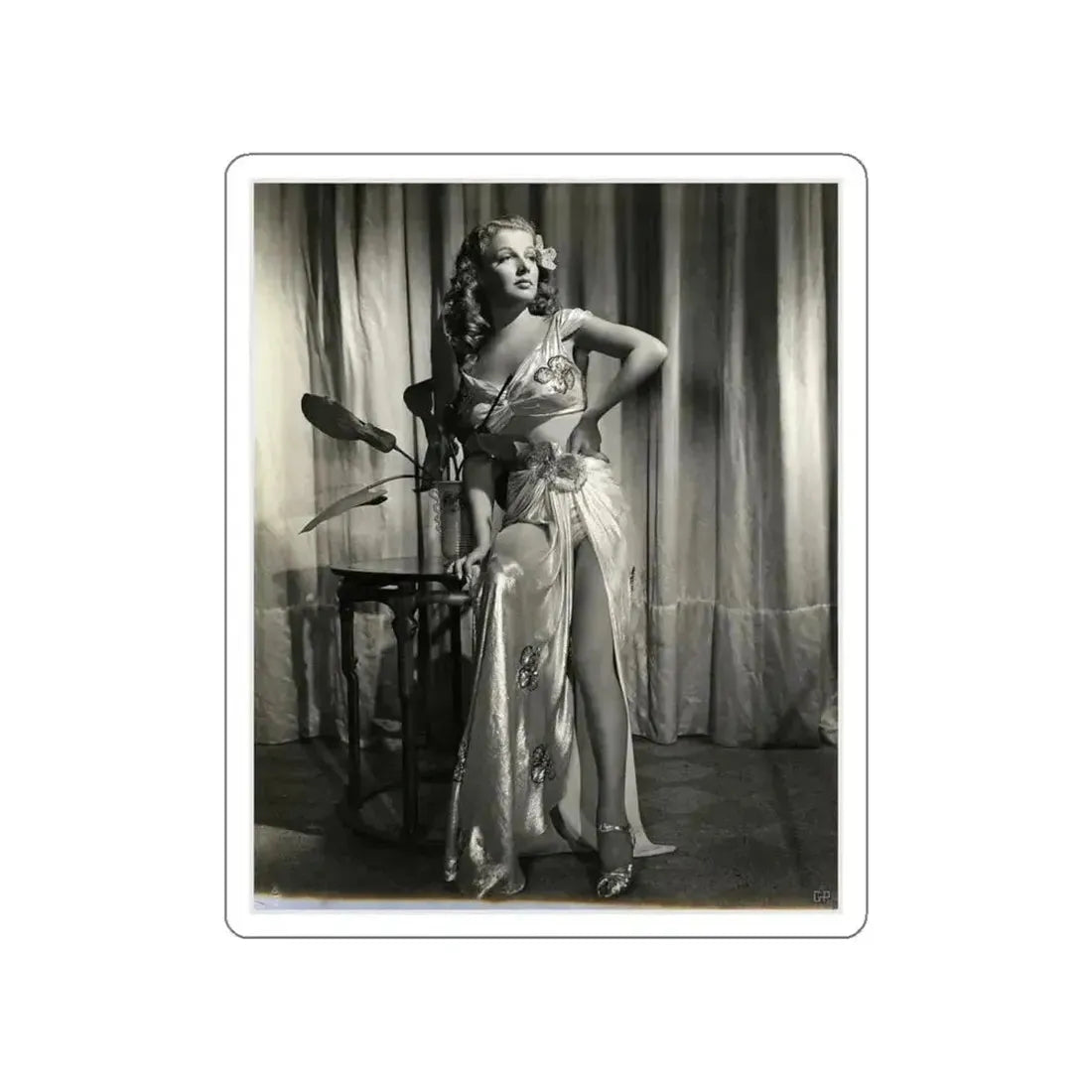 Ann Sheridan #190 (Vintage Female Icon) STICKER Vinyl Die-Cut Decal White Die-Cut 4 Inch - The Sticker Space