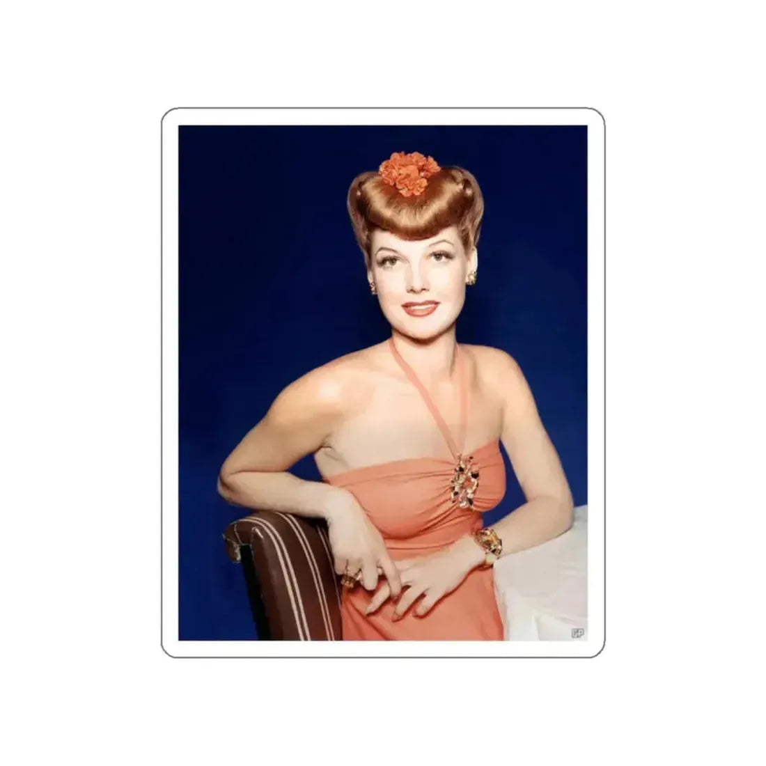 Ann Sheridan #193 (Vintage Female Icon) STICKER Vinyl Die-Cut Decal White Die-Cut 2 Inch - The Sticker Space