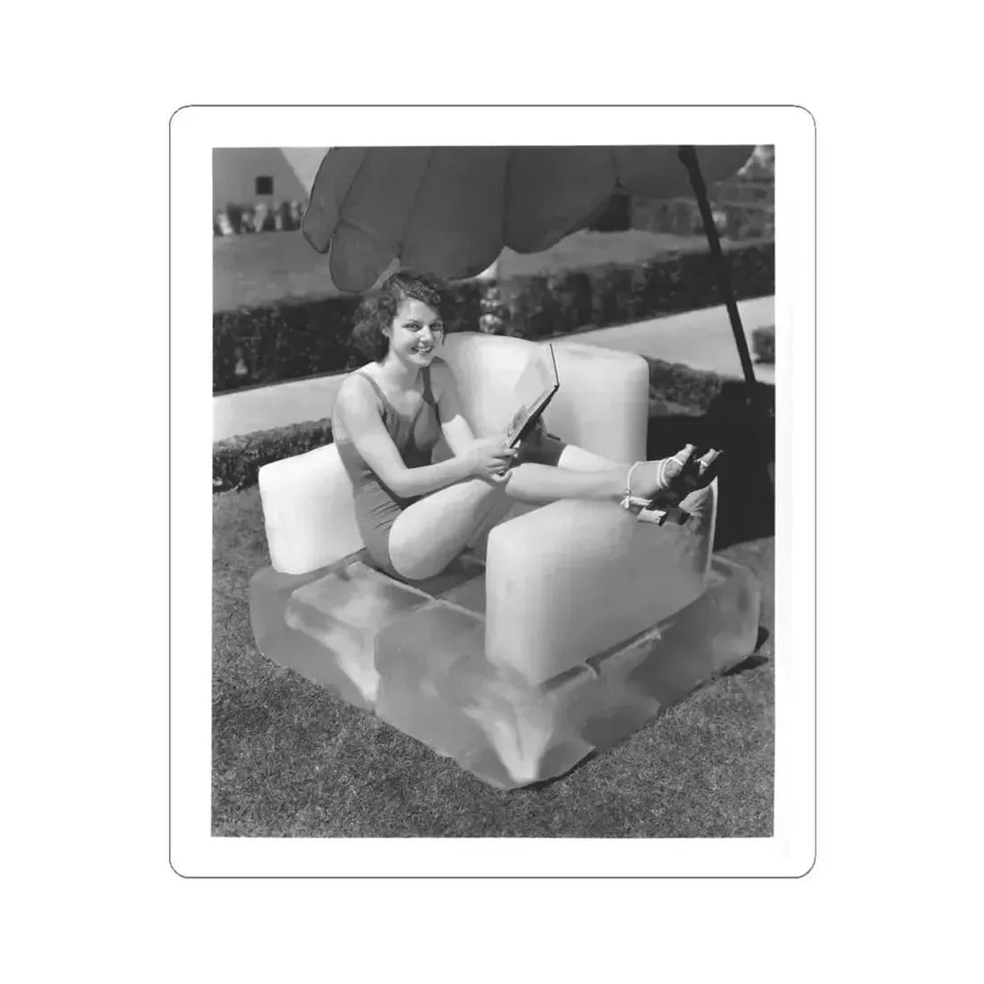 Ann Sheridan #216 (Vintage Female Icon) STICKER Vinyl Kiss-Cut Decal 6 Inch White - The Sticker Space