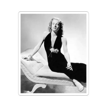 Ann Sheridan #219 (Vintage Female Icon) STICKER Vinyl Kiss-Cut Decal 2 Inch White - The Sticker Space