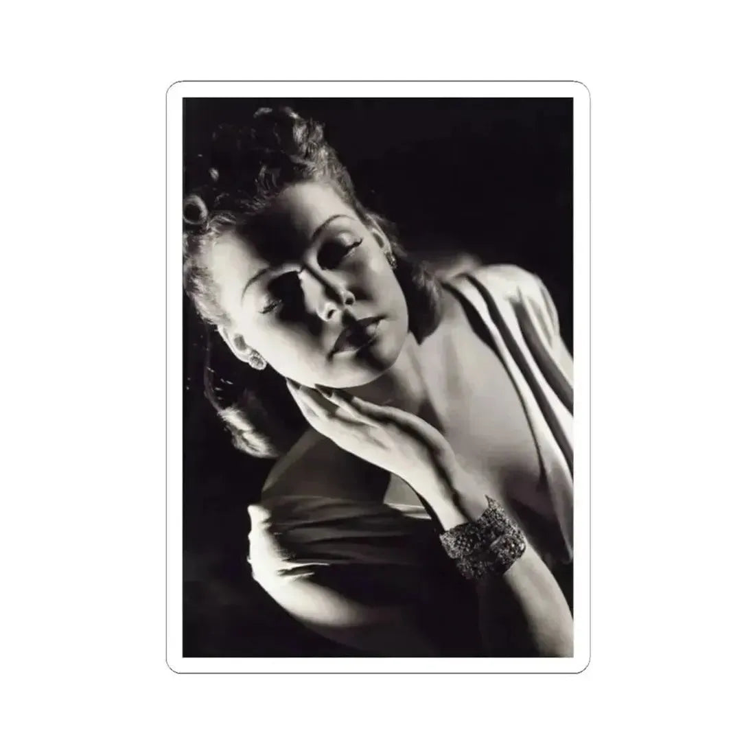 Ann Sheridan #220 (Vintage Female Icon) STICKER Vinyl Kiss-Cut Decal 2 Inch White - The Sticker Space