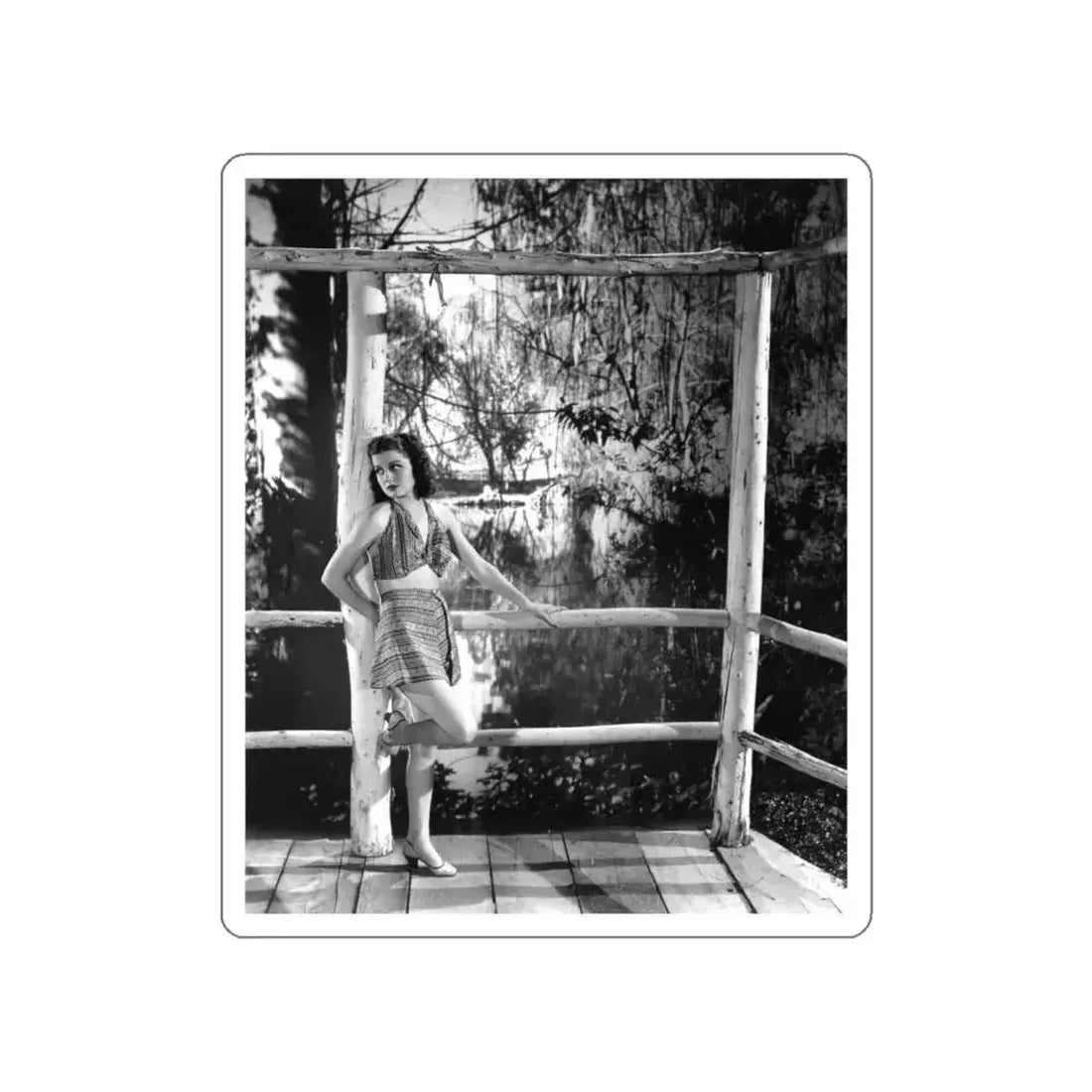 Ann Sheridan #261 (Vintage Female Icon) STICKER Vinyl Die-Cut Decal White Die-Cut 5 Inch - The Sticker Space