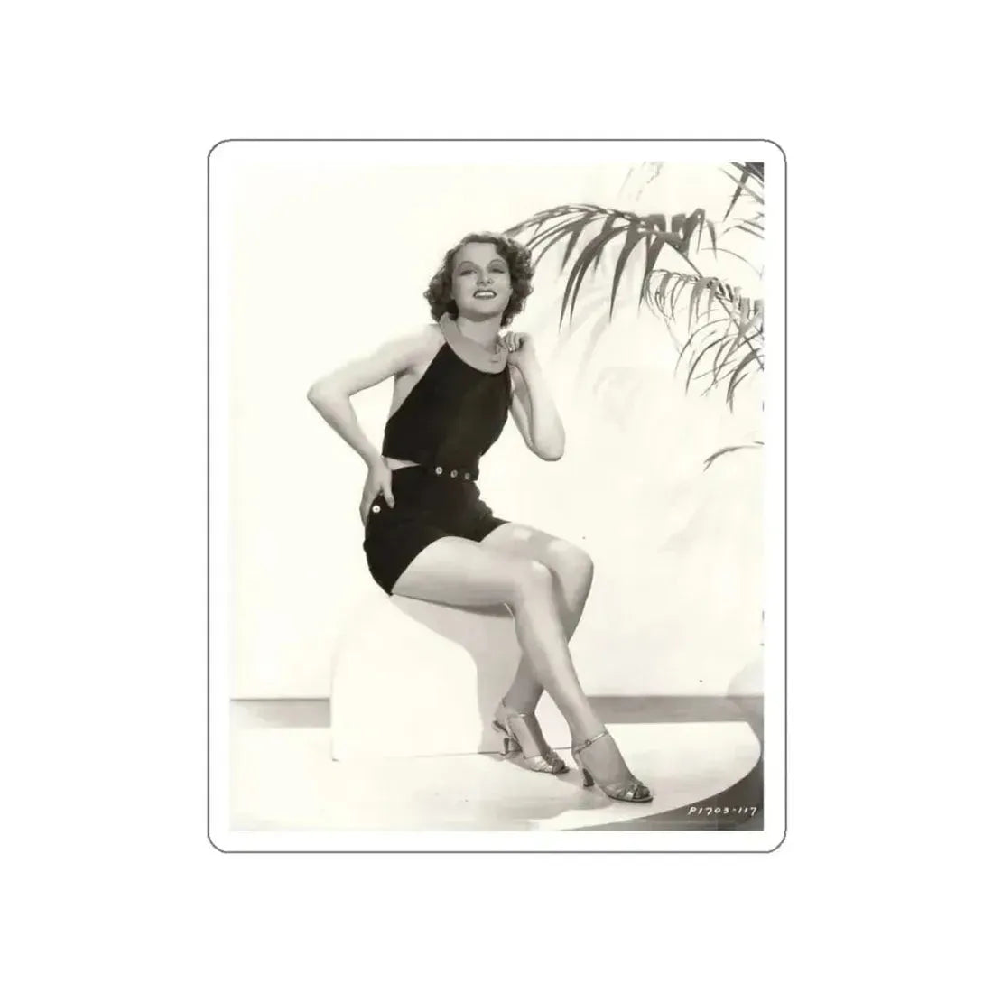 Ann Sheridan #277 (Vintage Female Icon) STICKER Vinyl Die-Cut Decal White Die-Cut 5 Inch - The Sticker Space