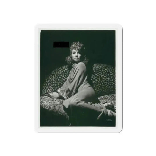 Ann Sheridan #67 (Vintage Female Icon) Refrigerator Magnet 6 Inch Die-Cut - The Sticker Space