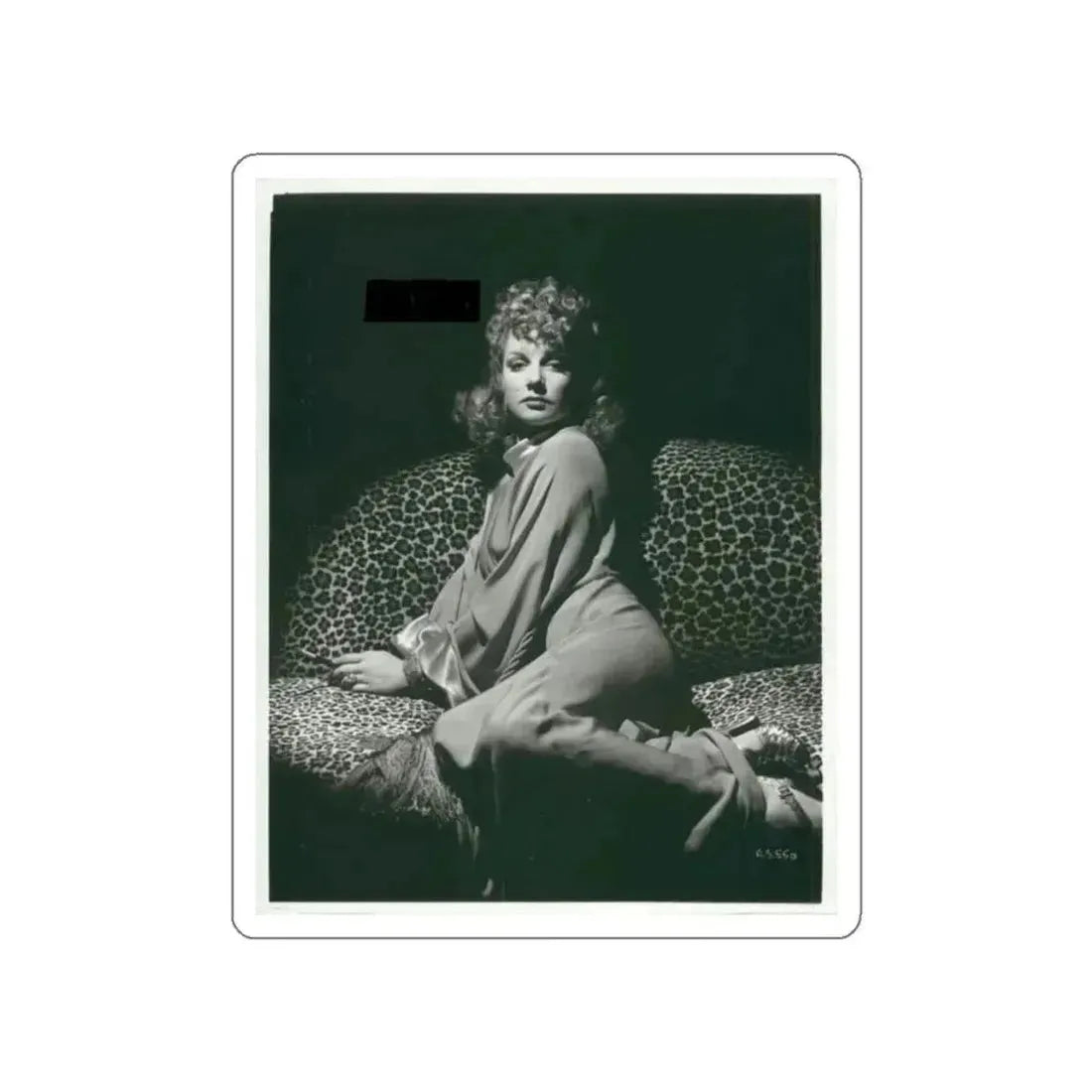 Ann Sheridan #67 (Vintage Female Icon) STICKER Vinyl Die-Cut Decal White Die-Cut 3 Inch - The Sticker Space