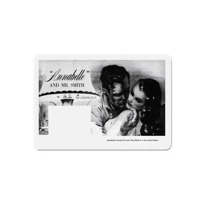 Annabelle and Mr. Smith, Sir!,  May 1959 (Magazine Illustration) Refrigerator Magnet - The Sticker Space