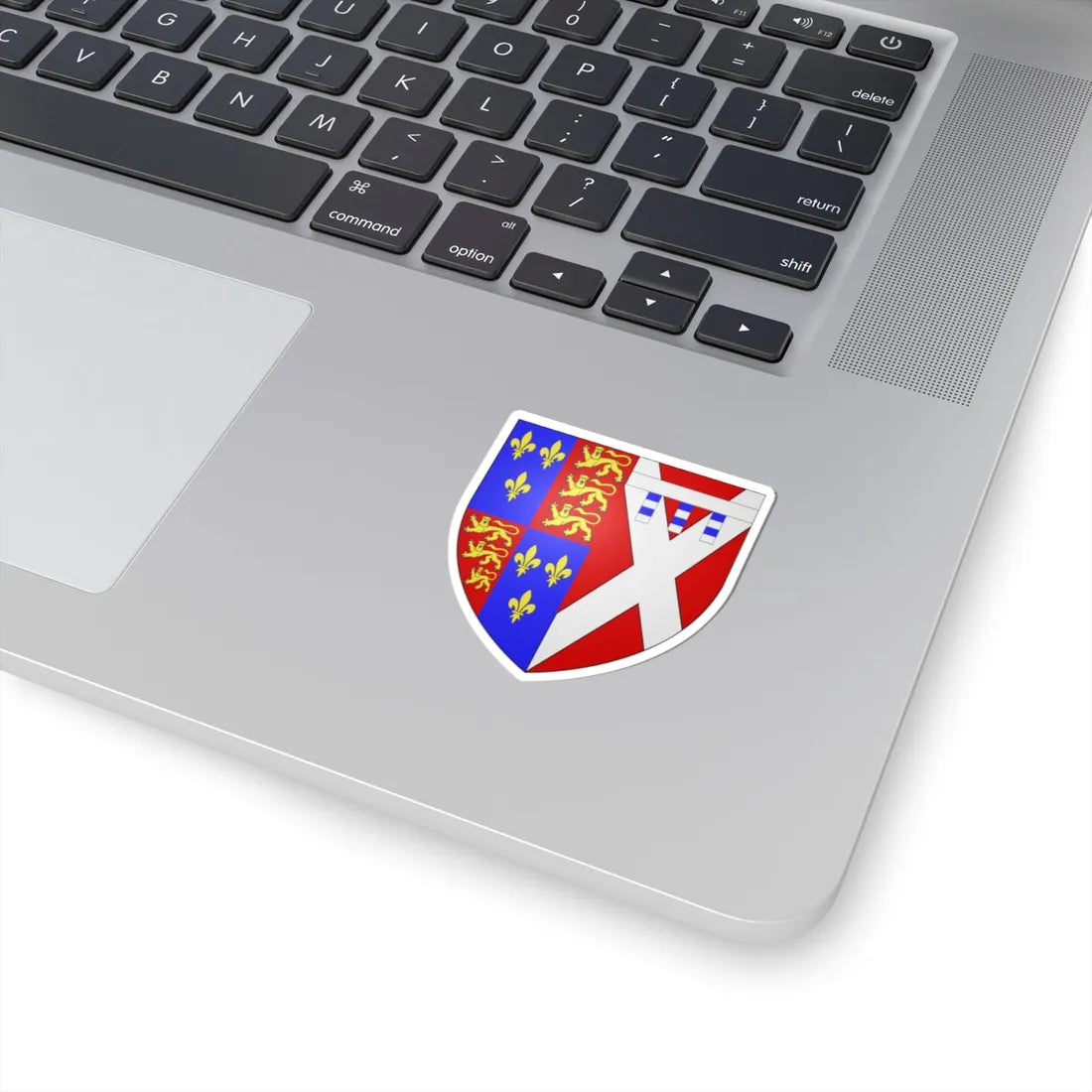 Anne Neville Arms (England) (Coat of Arms) STICKER Vinyl Kiss-Cut Decal - The Sticker Space
