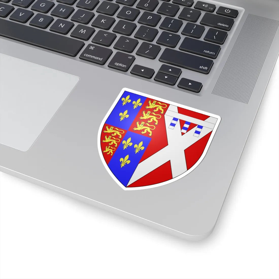 Anne Neville Arms (England) (Coat of Arms) STICKER Vinyl Kiss-Cut Decal - The Sticker Space