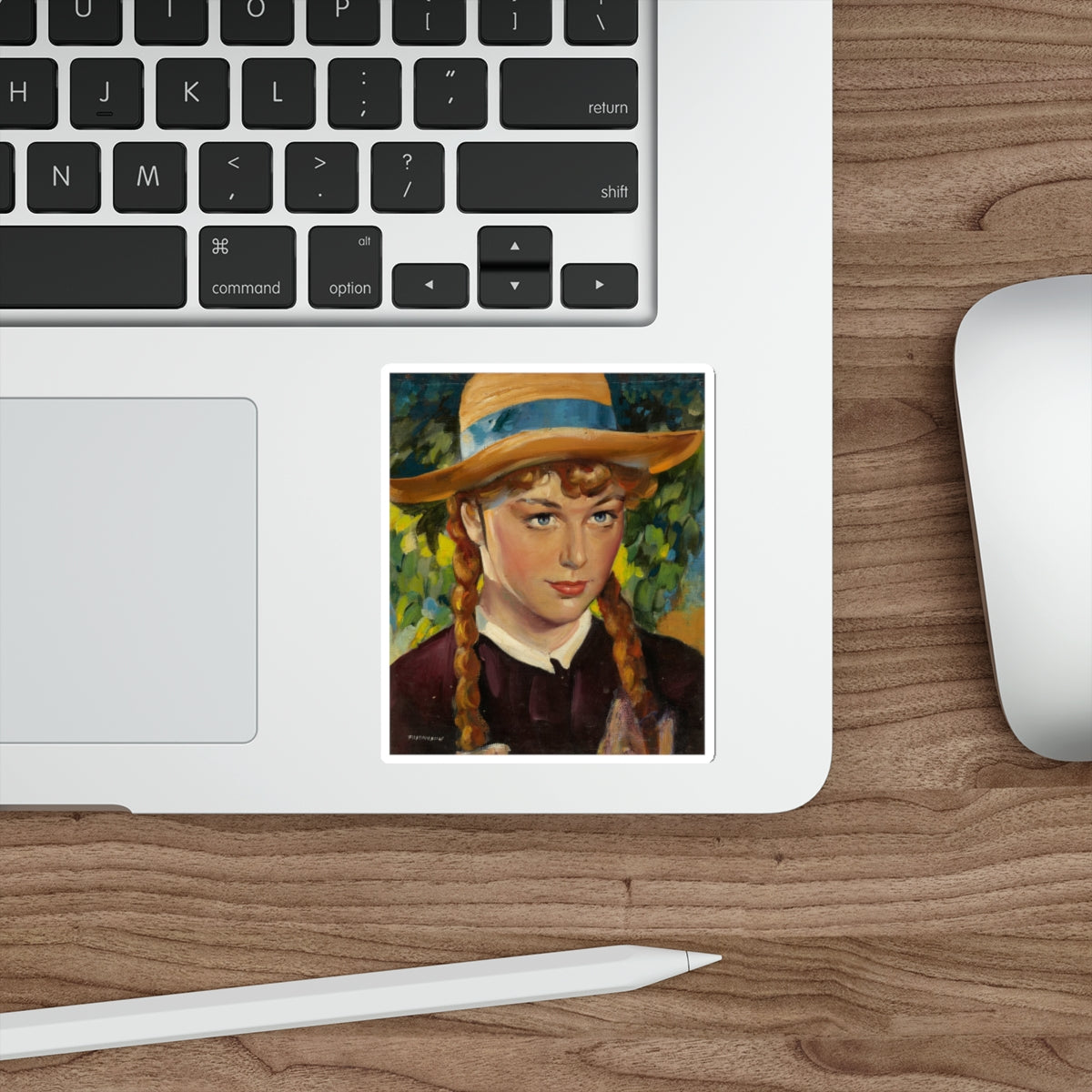 Anne of Green Gables, movie promotion illustration (Magazine Illustration) STICKER Vinyl Die-Cut Decal-The Sticker Space