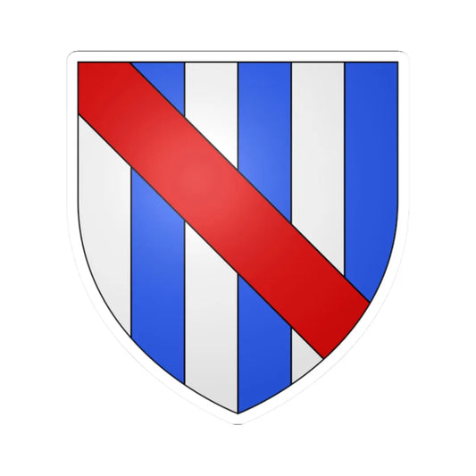 Annesley arms (Ireland) (Coat of Arms) STICKER Vinyl Kiss-Cut Decal 2 Inch White - The Sticker Space