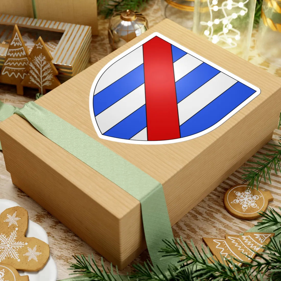 Annesley arms (Ireland) (Coat of Arms) STICKER Vinyl Kiss-Cut Decal - The Sticker Space