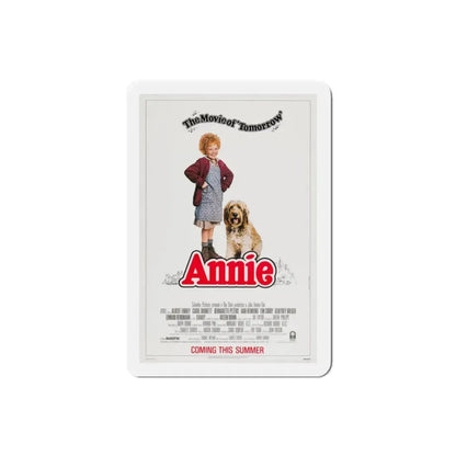 Annie 1982 Movie Poster Refrigerator Magnet 2 Inch - The Sticker Space