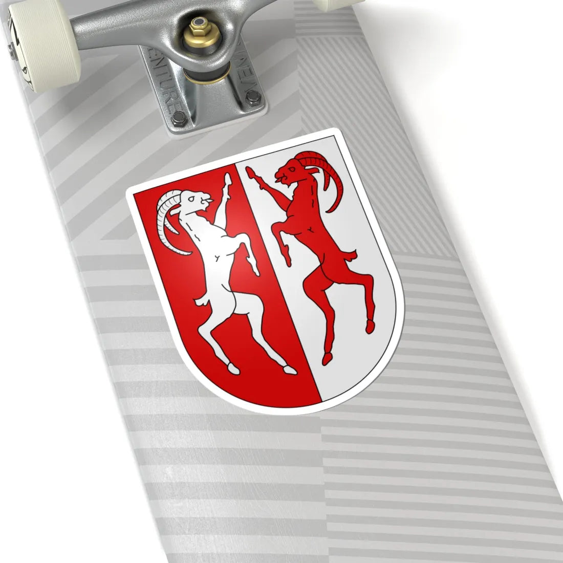 Anniviers - Coat of arms (Switzerland) (Coat of Arms) STICKER Vinyl Kiss-Cut Decal - The Sticker Space