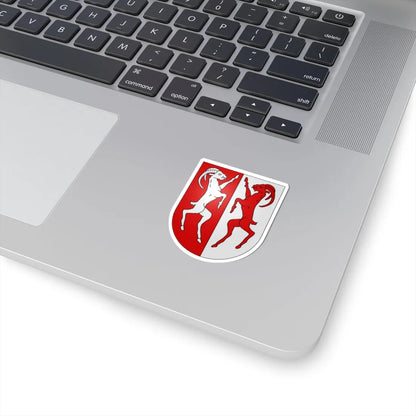 Anniviers - Coat of arms (Switzerland) (Coat of Arms) STICKER Vinyl Kiss-Cut Decal - The Sticker Space