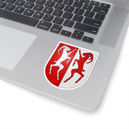 Anniviers - Coat of arms (Switzerland) (Coat of Arms) STICKER Vinyl Kiss-Cut Decal - The Sticker Space