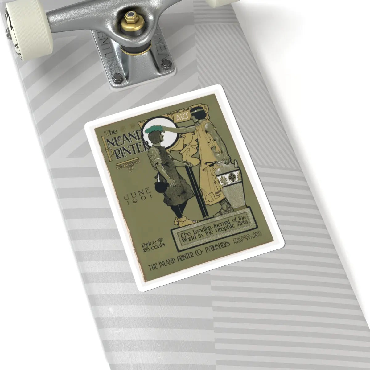 SKU:TSS-STICK-NNYMRC-6X6-OFUH Sizes:6" × 6" Types:White