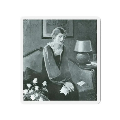 Anonymous - Listerine advertisement, 1929 (Magazine Illustration) Refrigerator Magnet 3 Inch - The Sticker Space