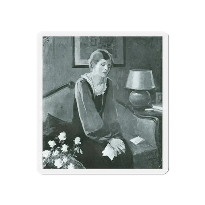 Anonymous - Listerine advertisement, 1929 (Magazine Illustration) Refrigerator Magnet 6 Inch - The Sticker Space