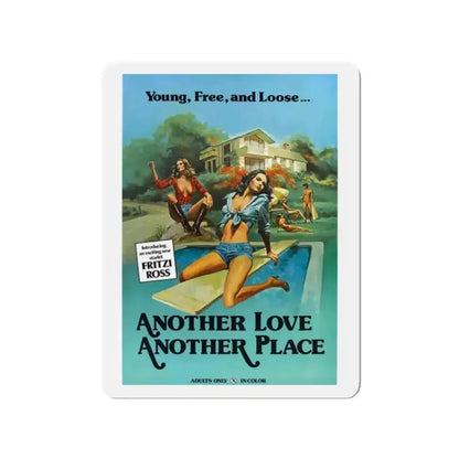ANOTHER LOVE ANOTHER PLACE 1976 Movie Poster - Refrigerator Magnet - The Sticker Space