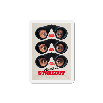 Another Stakeout 1993 Movie Poster Die-Cut Magnet-3" x 3"-The Sticker Space