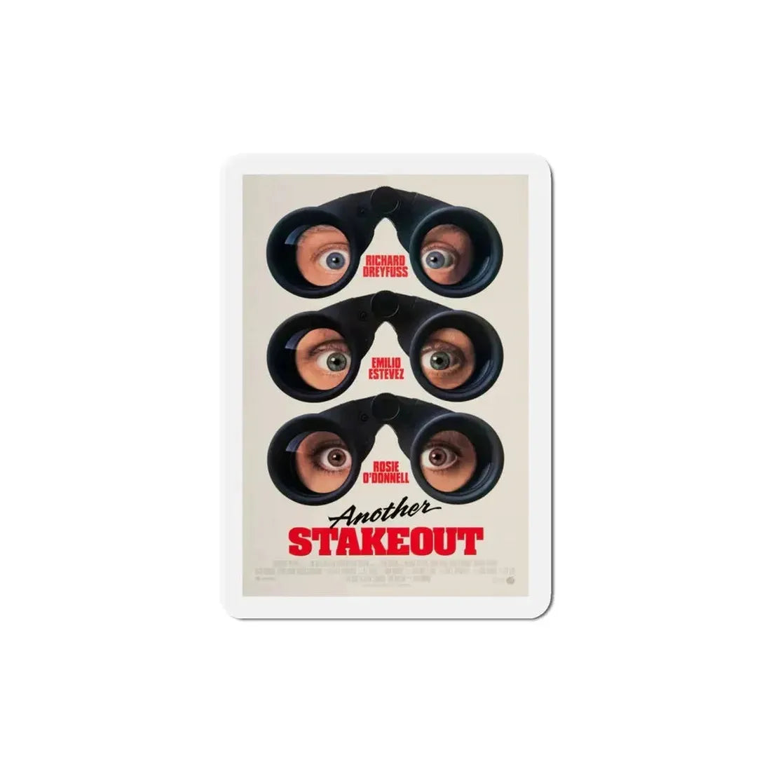 Another Stakeout 1993 Movie Poster Refrigerator Magnet - The Sticker Space