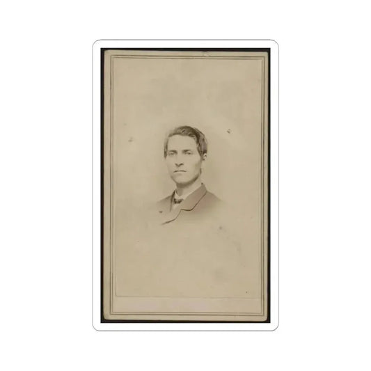 Anson Rider, Junior, Bust Portrait, Facing Slightly Left (U.S. Civil War) STICKER Vinyl Kiss-Cut Decal 2 Inch White - The Sticker Space