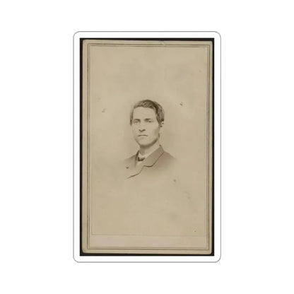 Anson Rider, Junior, Bust Portrait, Facing Slightly Left (U.S. Civil War) STICKER Vinyl Kiss-Cut Decal 6 Inch White - The Sticker Space