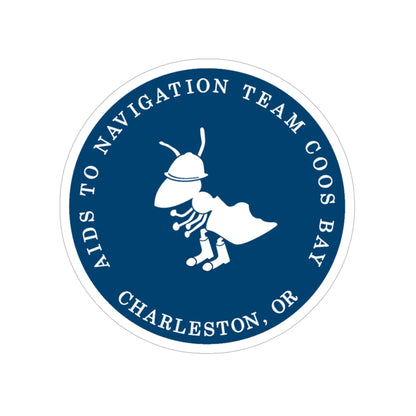 ANT Coos Bay Charleston OR (U.S. Coast Guard) Transparent STICKER Die-Cut Vinyl Decal-6 Inch-The Sticker Space