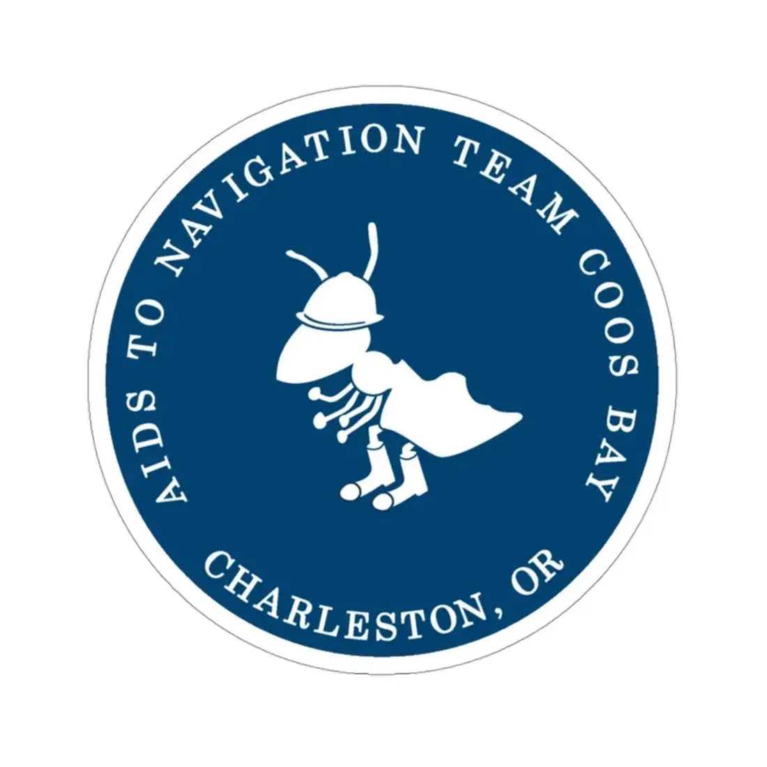 ANT Coos Bay Charleston OR (U.S. Coast Guard) STICKER Vinyl Die-Cut Decal - The Sticker Space