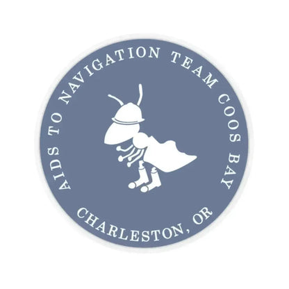 ANT Coos Bay Charleston OR (U.S. Coast Guard) STICKER Vinyl Kiss-Cut Decal 2 Inch Transparent - The Sticker Space