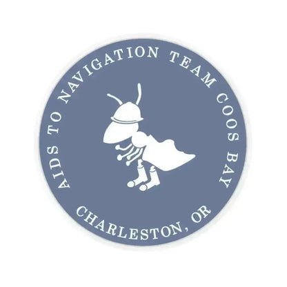 ANT Coos Bay Charleston OR (U.S. Coast Guard) STICKER Vinyl Kiss-Cut Decal 3 Inch Transparent - The Sticker Space