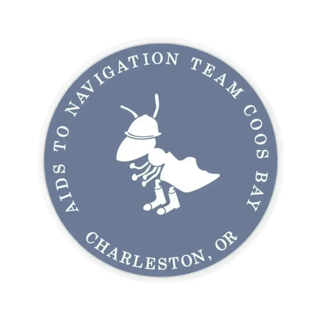 ANT Coos Bay Charleston OR (U.S. Coast Guard) STICKER Vinyl Kiss-Cut Decal 3 Inch Transparent - The Sticker Space