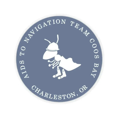 ANT Coos Bay Charleston OR (U.S. Coast Guard) STICKER Vinyl Kiss-Cut Decal 3 Inch Transparent - The Sticker Space