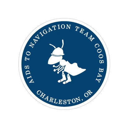 ANT Coos Bay Charleston OR (U.S. Coast Guard) Transparent STICKER Die-Cut Vinyl Decal 6 Inch - The Sticker Space