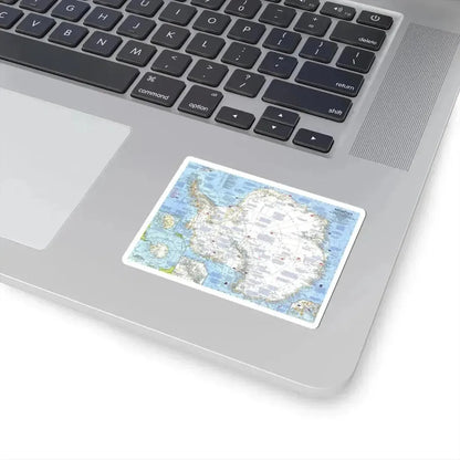 Antarctica (1963) (Map) STICKER Vinyl Kiss-Cut Decal - The Sticker Space