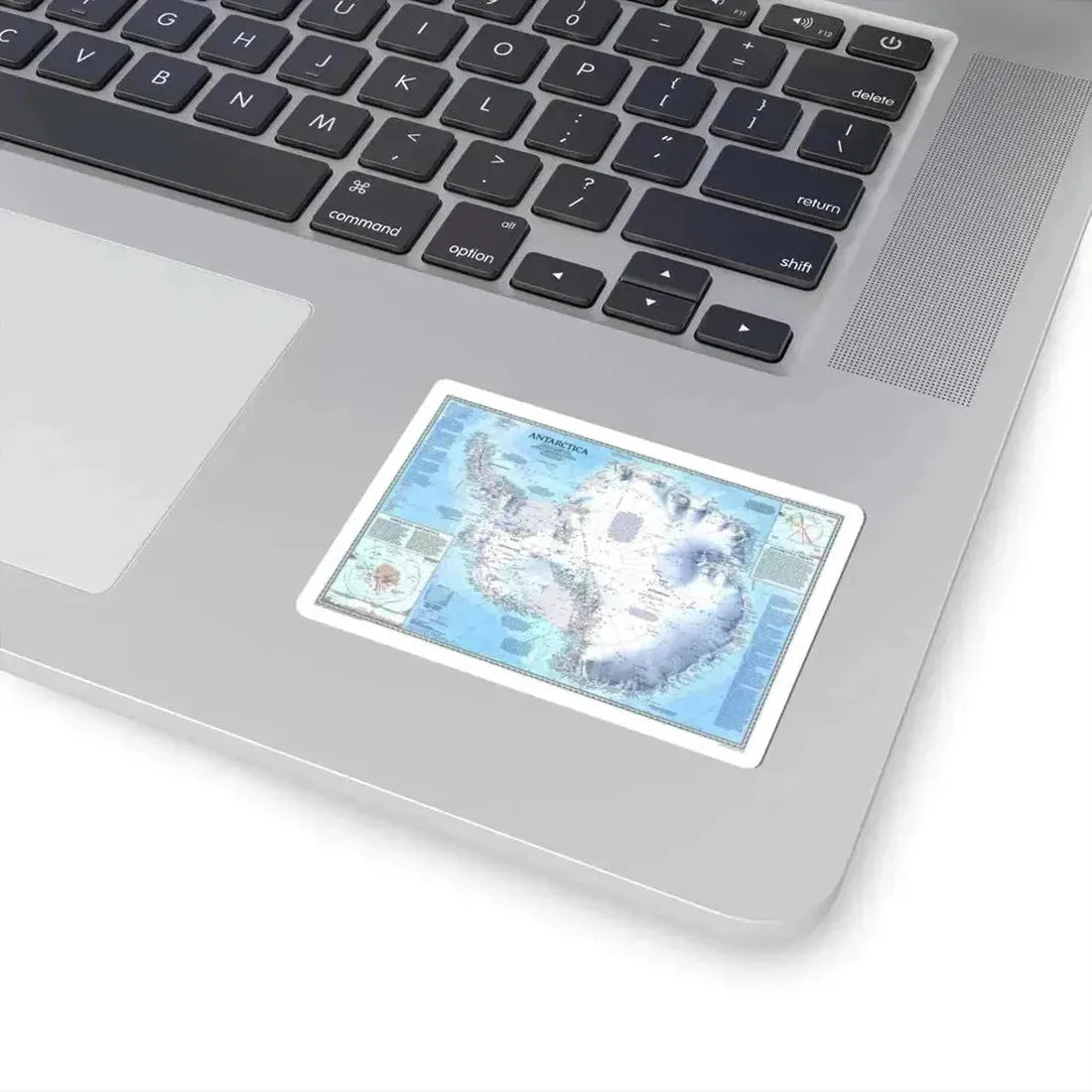 Antarctica (1987) (Map) STICKER Vinyl Kiss-Cut Decal - The Sticker Space