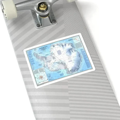 Antarctica (1987) (Map) STICKER Vinyl Kiss-Cut Decal - The Sticker Space