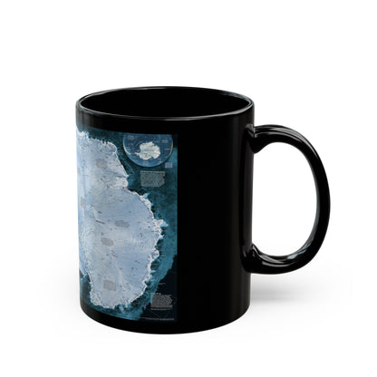 Antarctica (2002) (Map) Black Coffee Mug-The Sticker Space