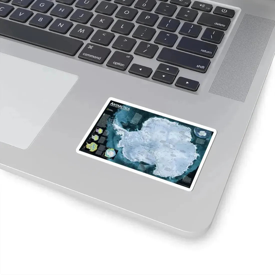 Antarctica (2002) (Map) STICKER Vinyl Kiss-Cut Decal - The Sticker Space