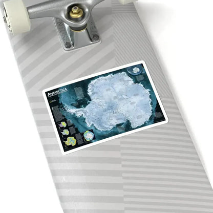 Antarctica (2002) (Map) STICKER Vinyl Kiss-Cut Decal - The Sticker Space